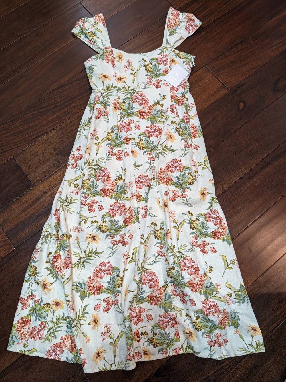 LC Lauren Conrad Floral Midi Dress In size Xs